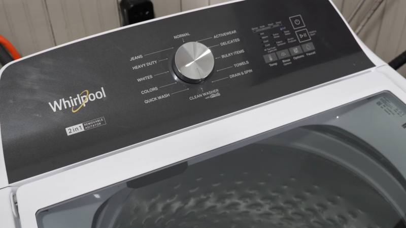 Whirlpool Washer Troubleshooting