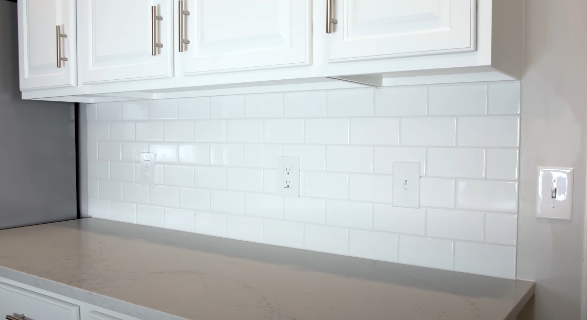 DIY tile backsplash removal