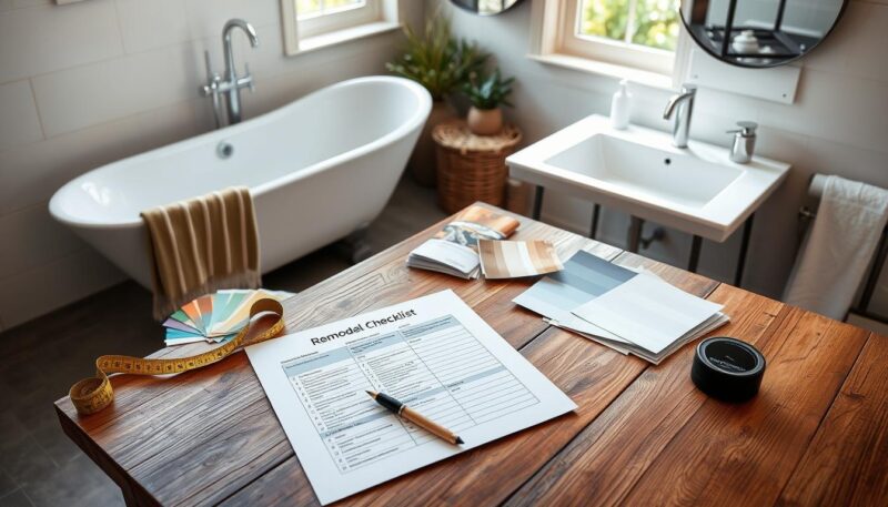 bathroom remodel checklist